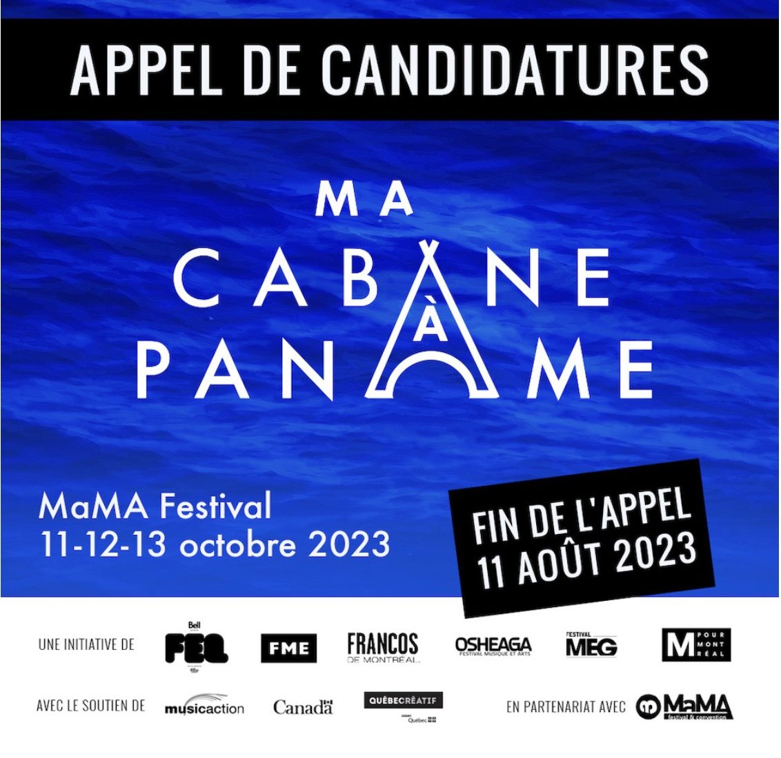 Appel à canditatures : Ma cabane à Paname 2023 – MaMA, Paris