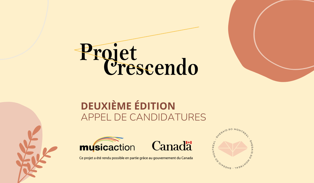 Appel À Candidatures – Crescendo 2e Cohorte