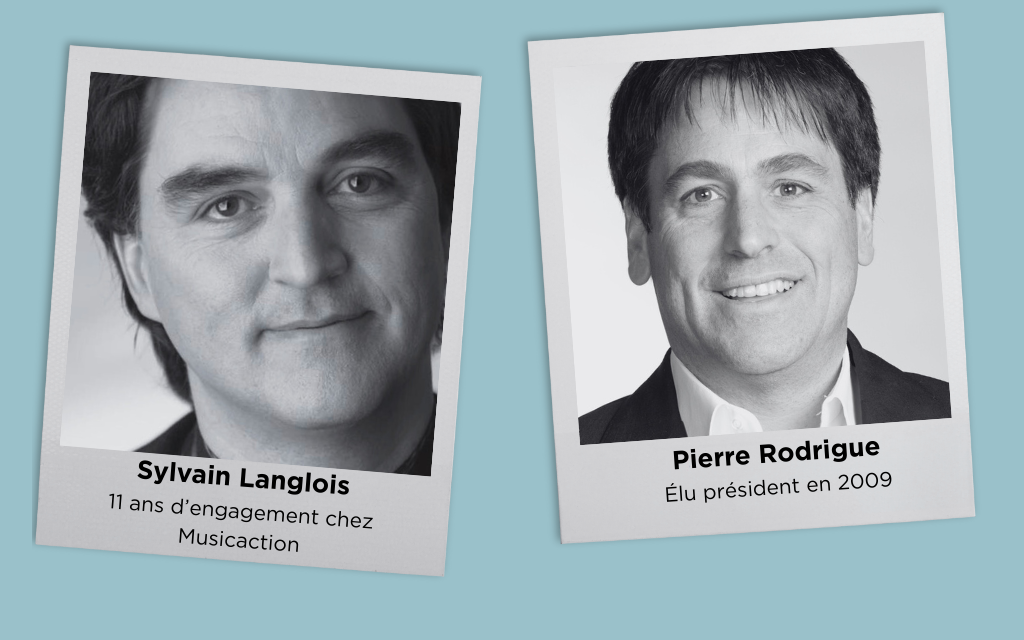 Sylvain Langlois et Pierre Rodrigue Sylvain Langlois et Pierre Rodrigue