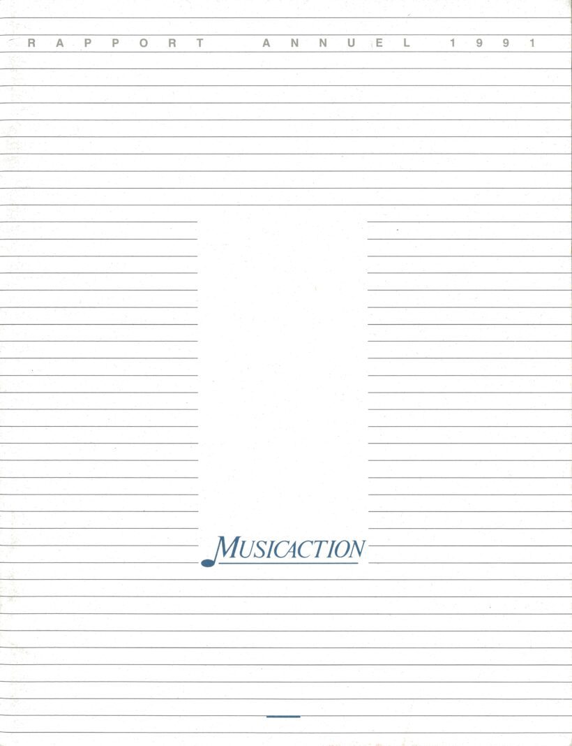 Rapport Annuel 1991
